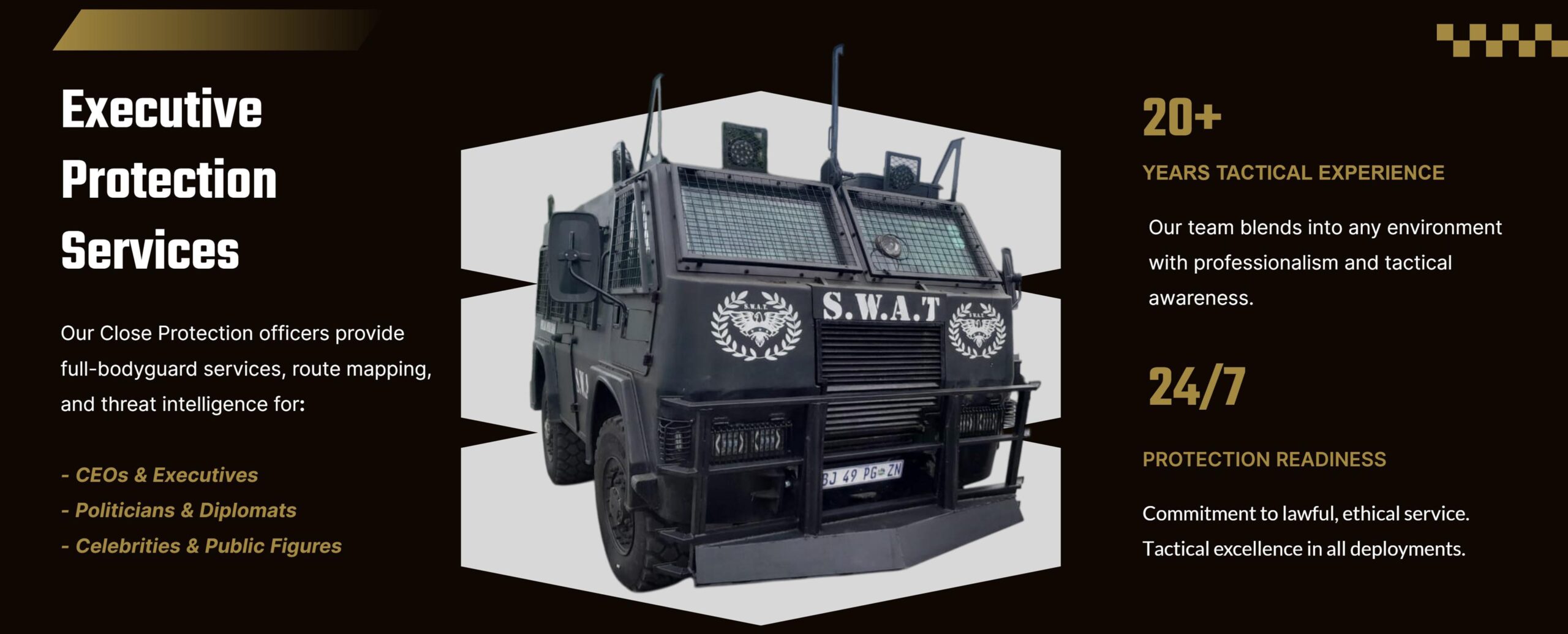 Home - SWAT Command & Close Protection
