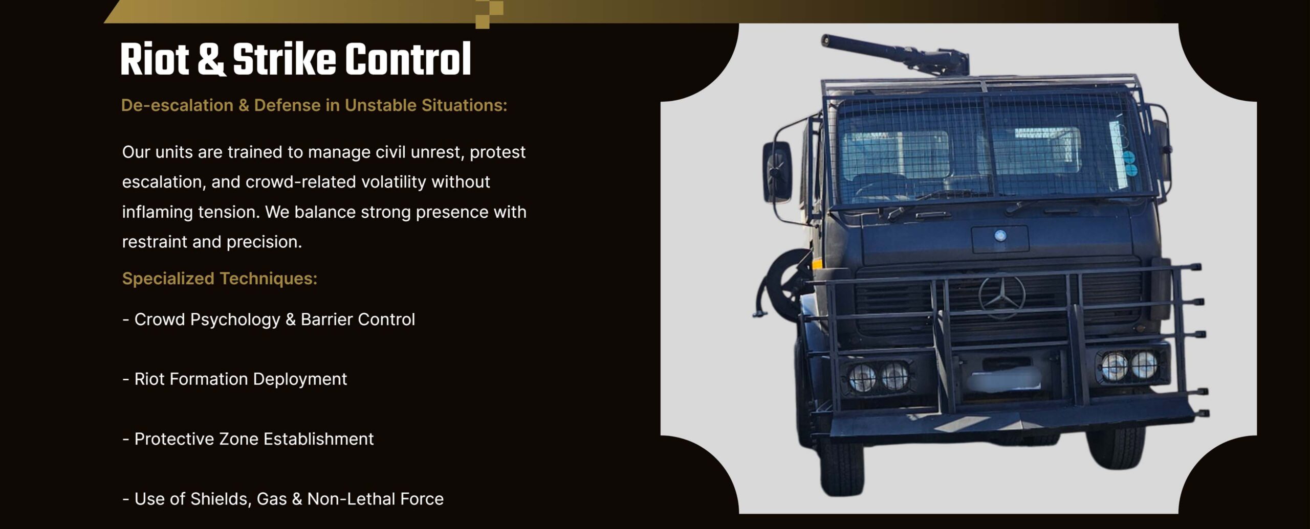 Home - SWAT Command & Close Protection